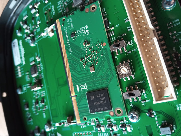 Raspberry Pi Compute Module 3E eMMC storage