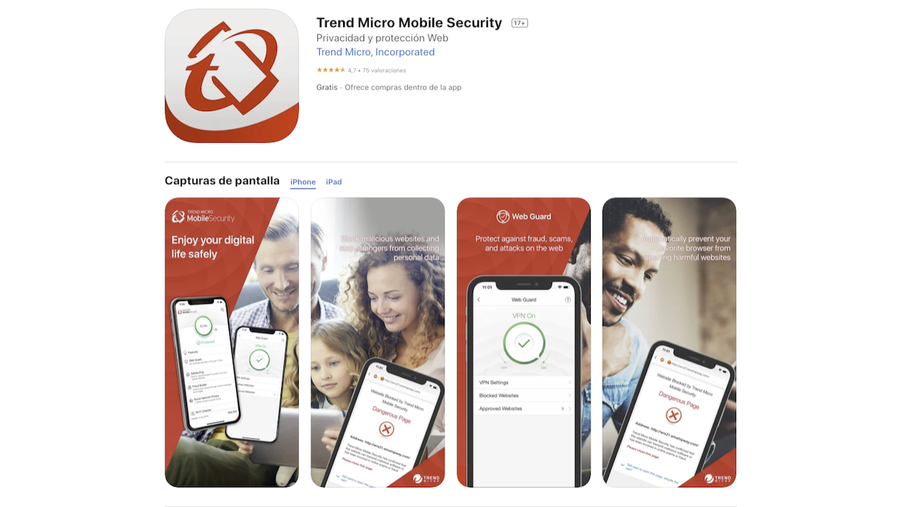 TrendMicro iOS