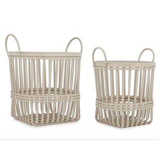kelly hoppen set of two baskets