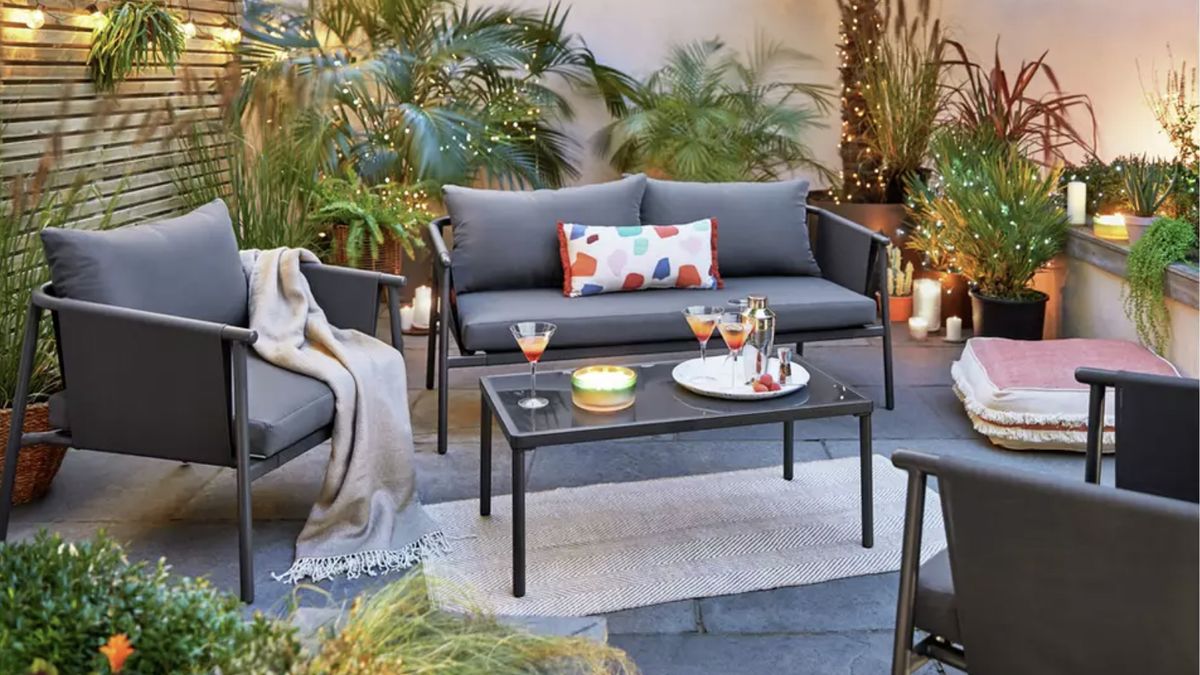 This Argos garden furniture is too good to miss and brilliant for small spaces Real Homes