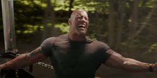 Dwayne "The Rock" Johnson as Luke Hobbs in Hobbs & Shaw (2019)