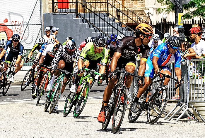 Stalin Quiterio Cuello (Crca/Dave Jordan Racing) tries to initiate a break-a-way, no takers!)