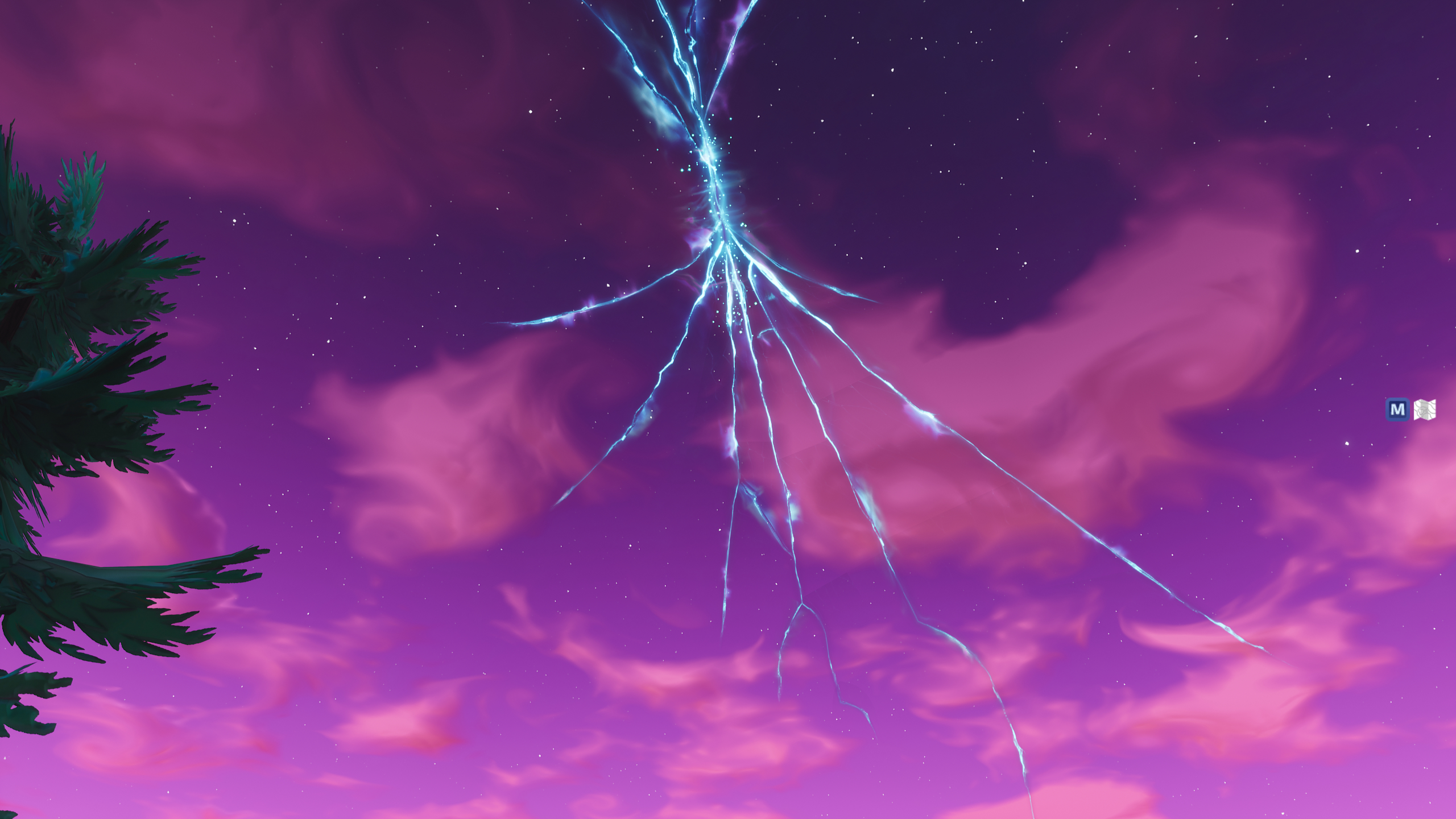 fortnite now has at least three cracks in reality and they re growing pc gamer - fortnite cracked sky