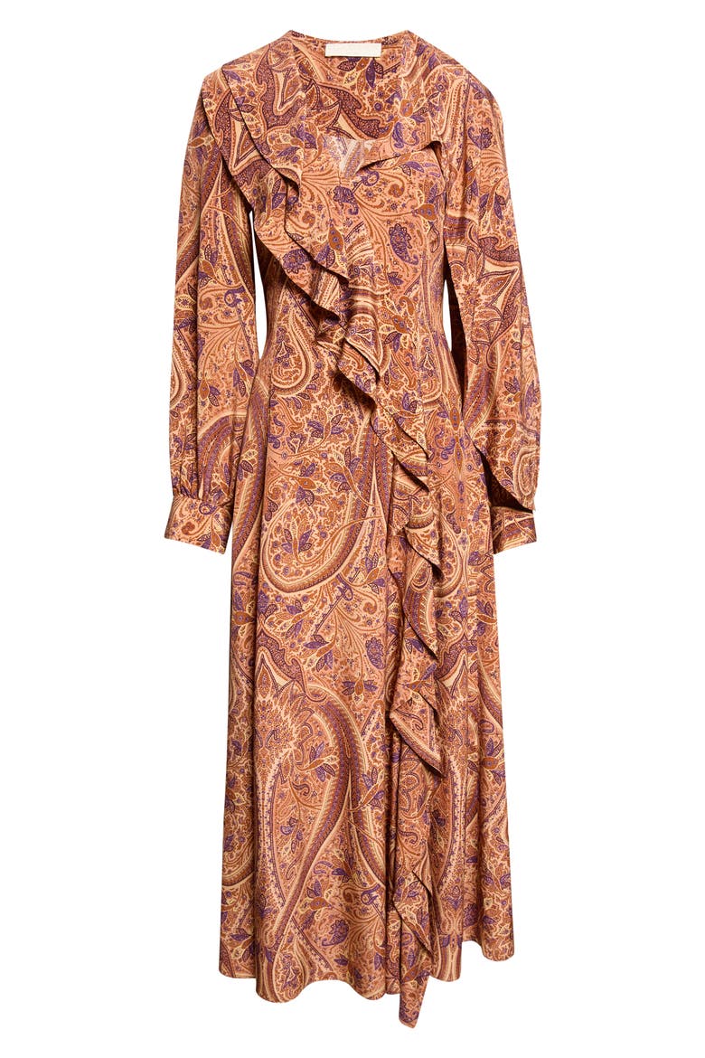 Sabrina Silk Midi Dress
