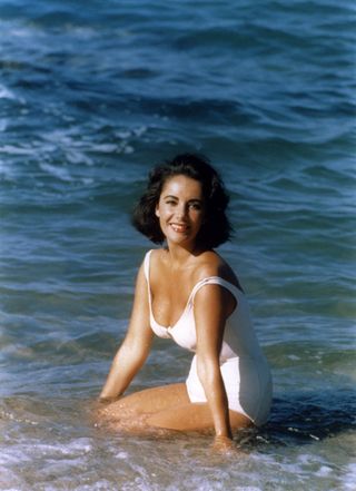 elizabeth taylor swimsuit