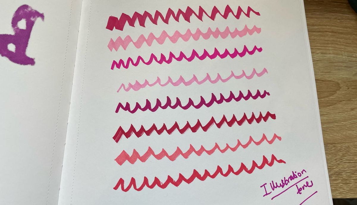 Ohuhu Kaala marker colour samples