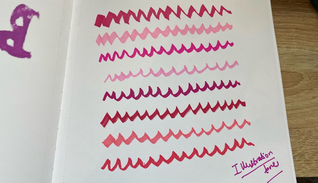 Ohuhu Kaala marker colour samples