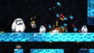 Spelunky Ice Caves Yeti King
