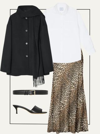 LEOPARD PRINT SKIRT OUTFITS