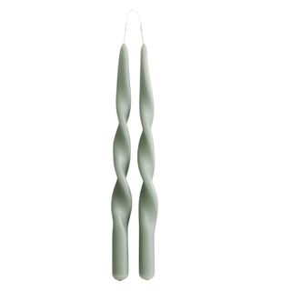 2-pack Spiral Taper Candles