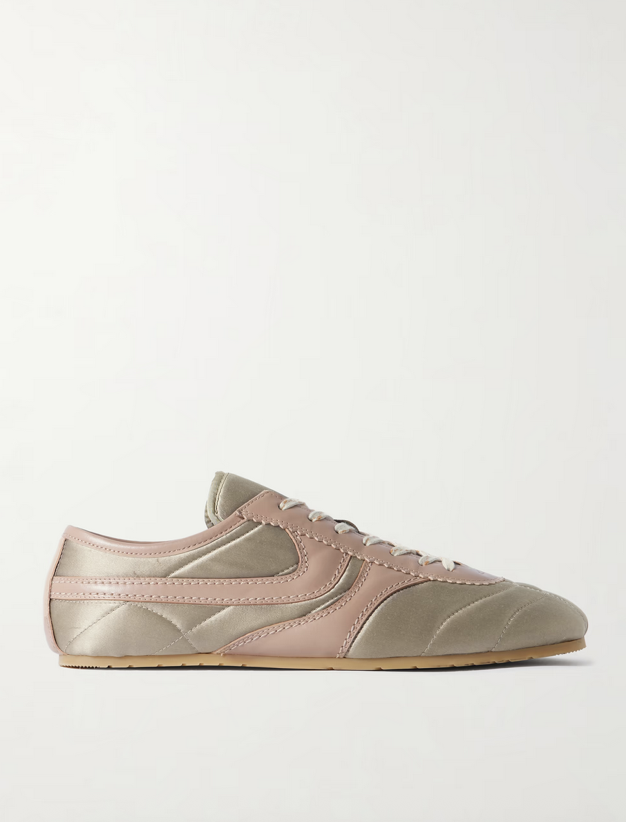 Dries Van Noten, Satin Sneakers