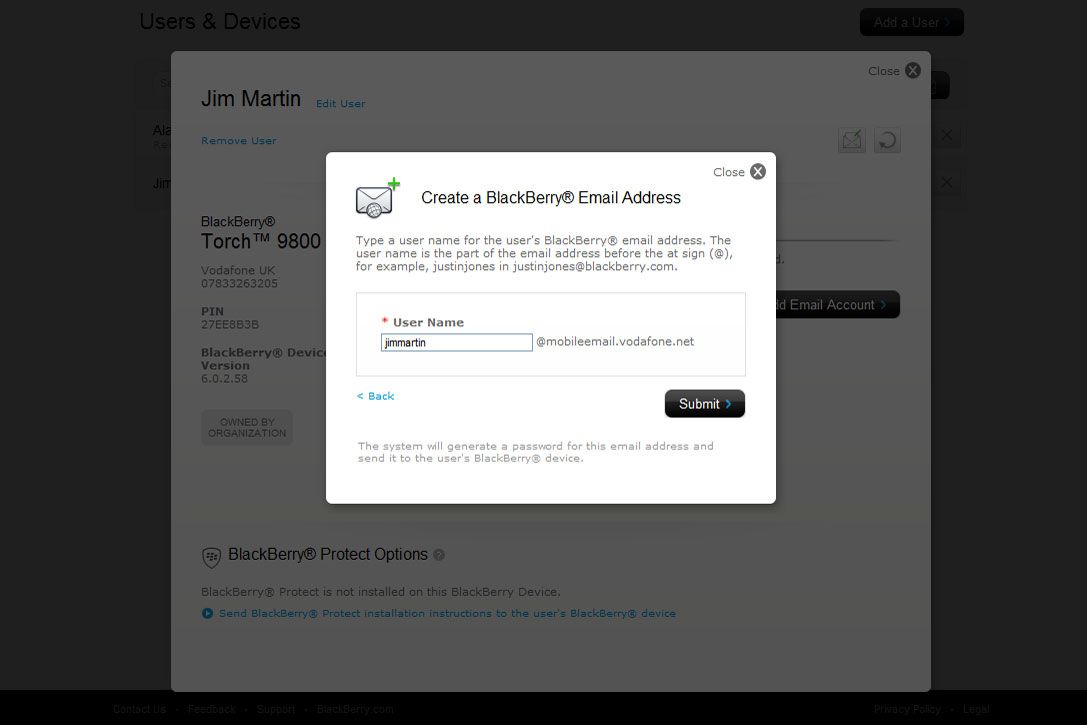 Step 7: Add an email account
