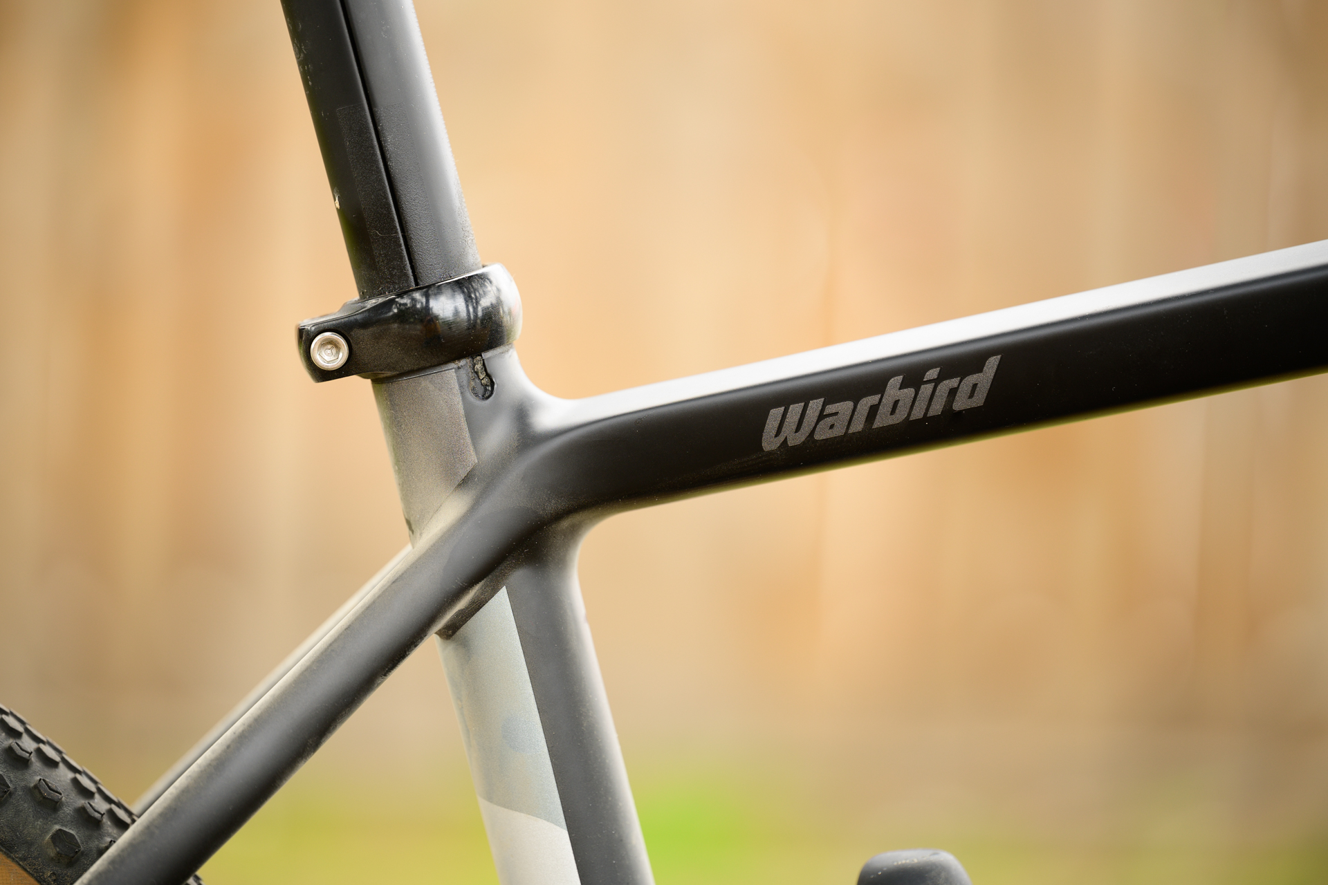 Salsa Warbird seatpost junction detail