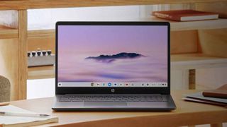 HP Chromebook Plus 15.6" lifestyle render