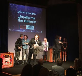 Anathema receive the Album Of The Year award