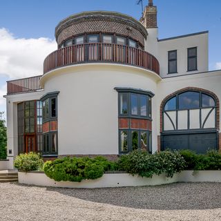 villa with porch