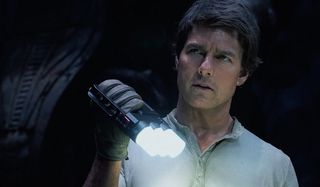 The Mummy Tom Cruise exploring by flashlight