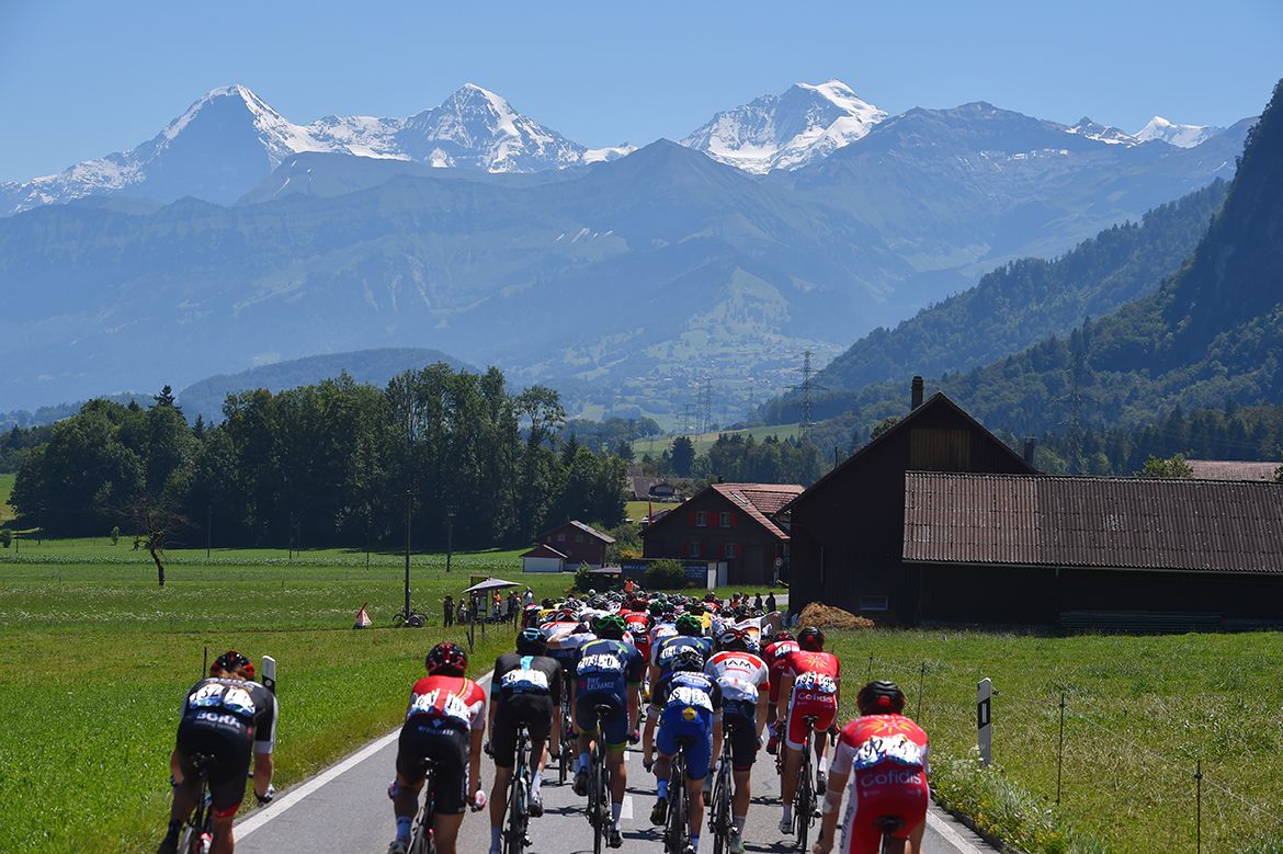 The view from stage 17 of the Tour de France