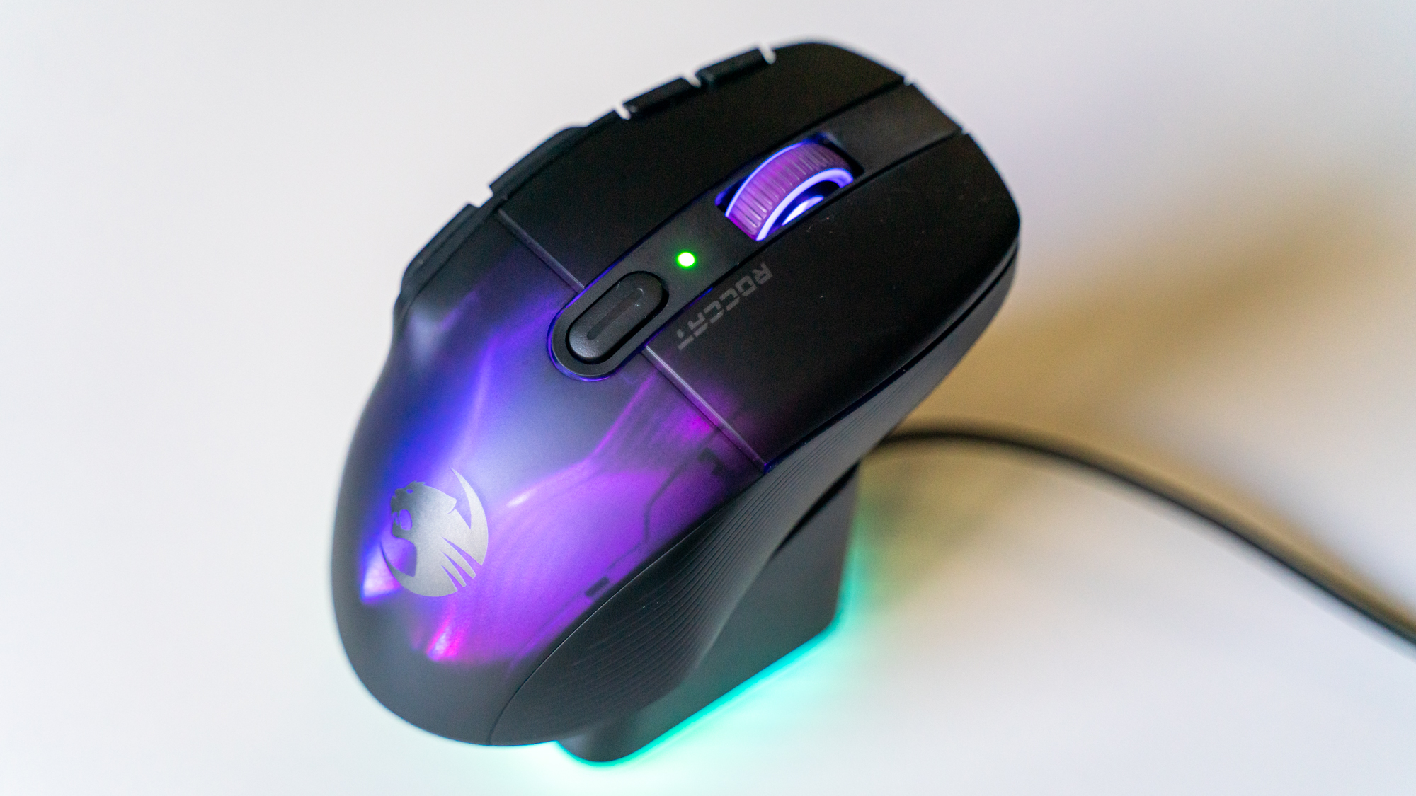 Roccat Kone XP Air on a white surface