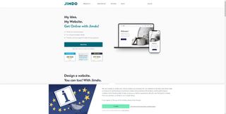 A screenshot from Jimdo, one of the best free website builders