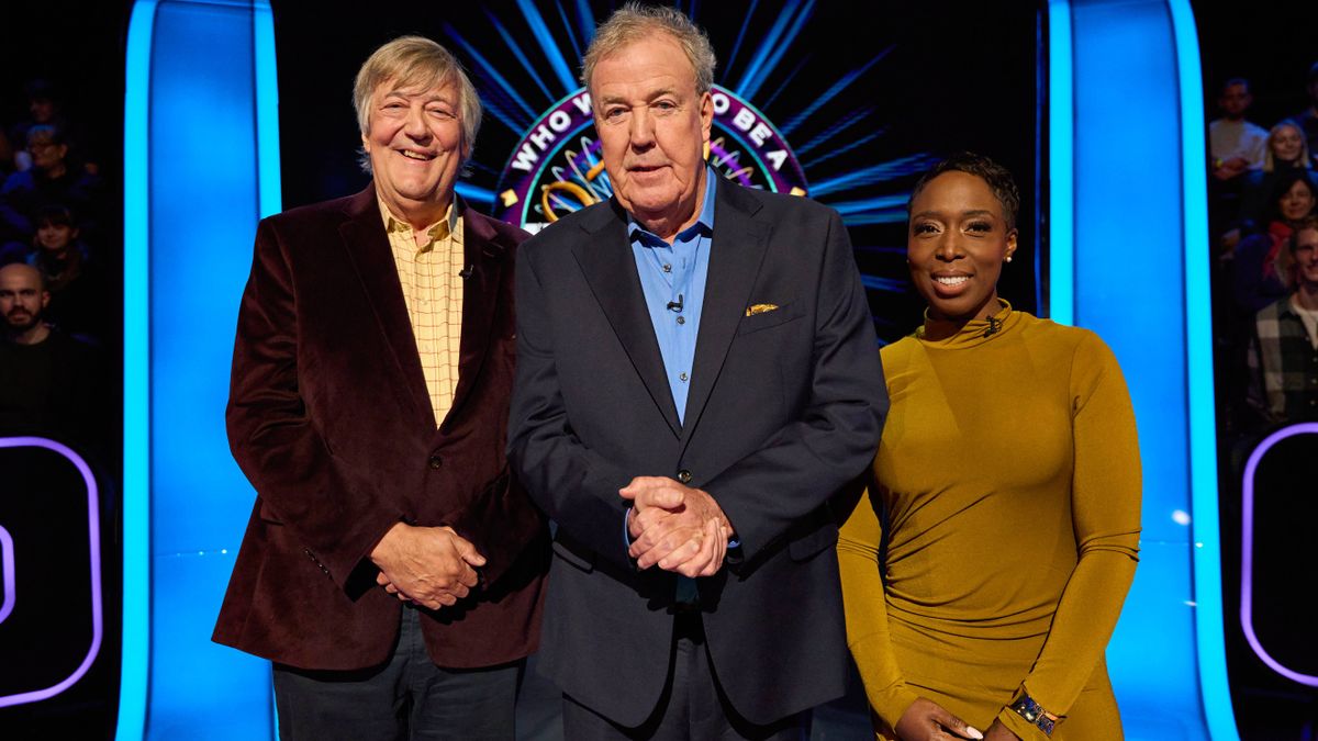 Who Wants To Be A Millionaire? 2025 Jeremy Clarkson with Stephen Fry and Jeanette Kwakye