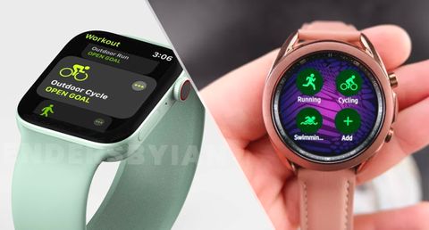 samsung galaxy watch lte vs apple watch 4