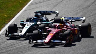 Lewis Hamilton and George Russell go head-to-head at the Austrian GP.