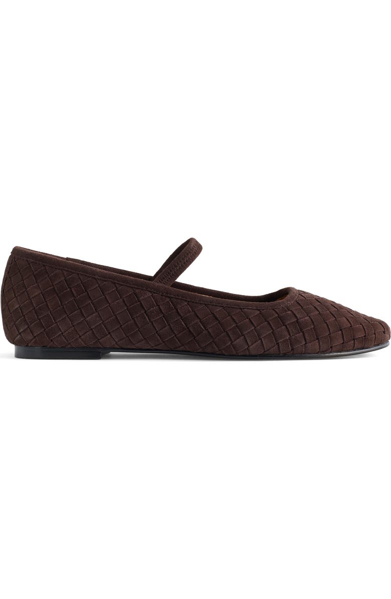 The Greta Woven Mary Jane Flat
