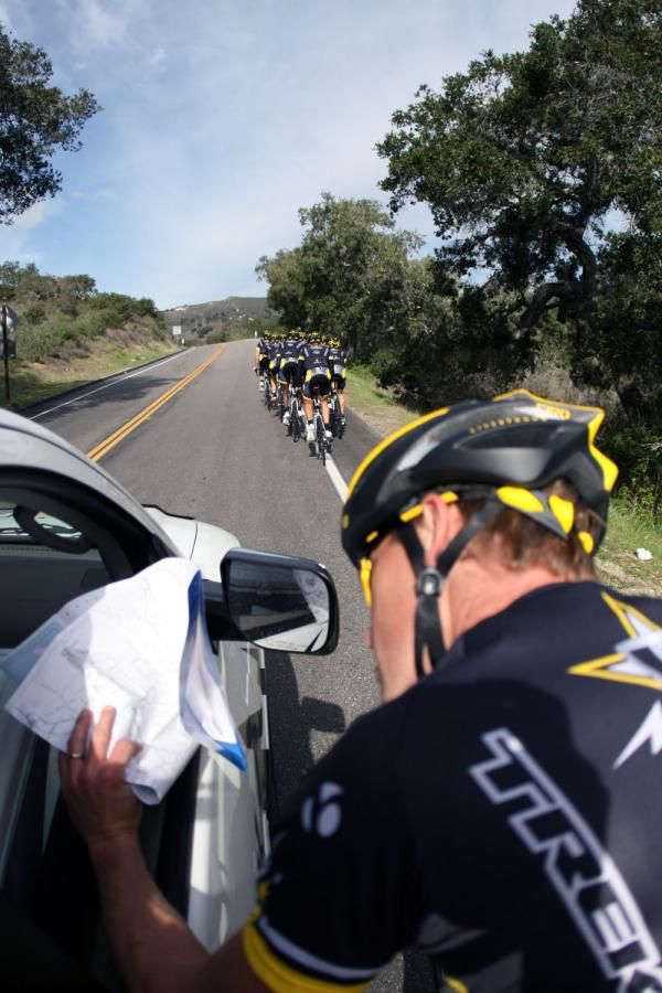 Trek-Livestrong boss Axel Merckx decides the route