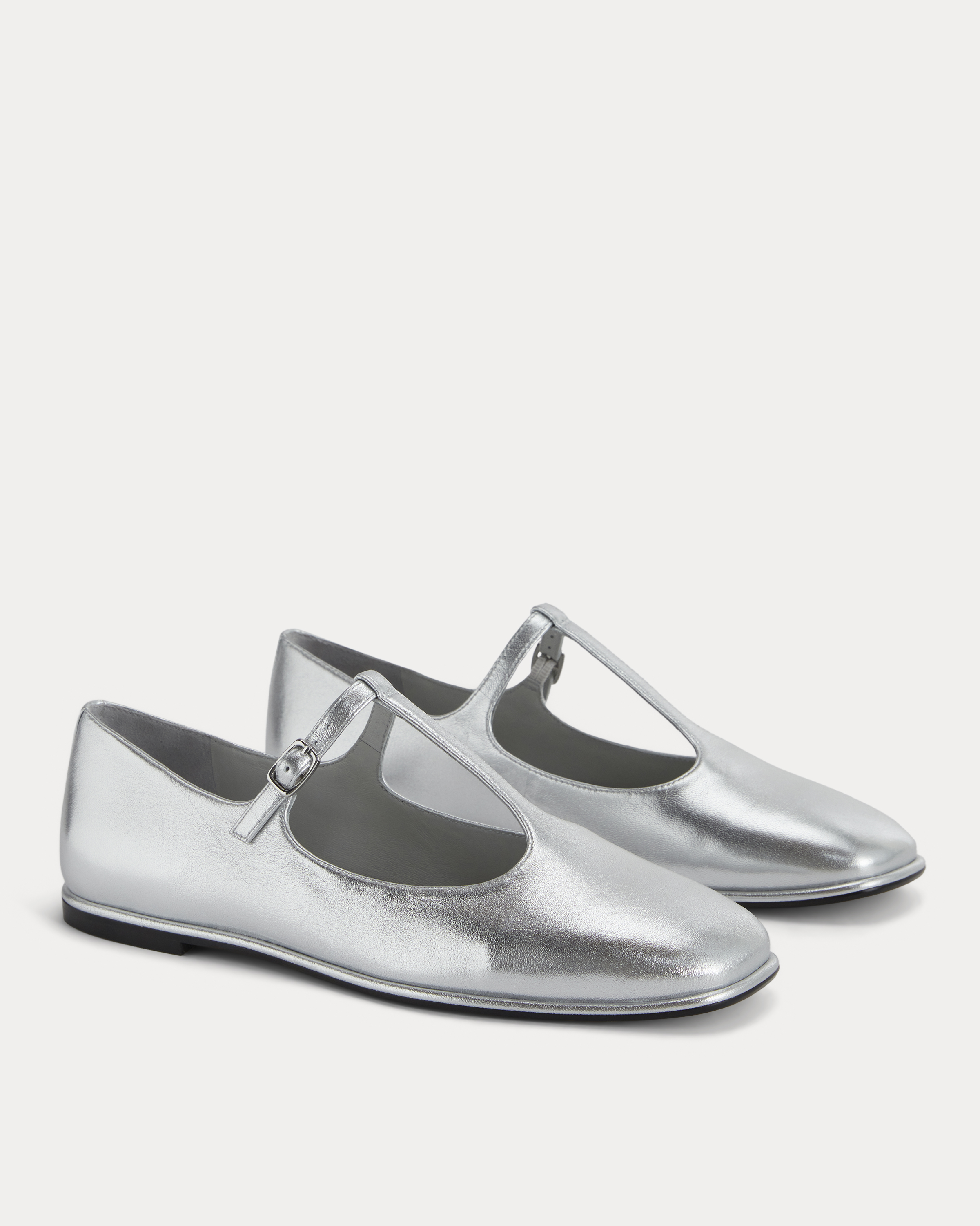 Everlane, The Leather T-Strap Flat
