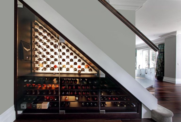 The Best Wine Wine Rooms And Wine Storage Under Stairs