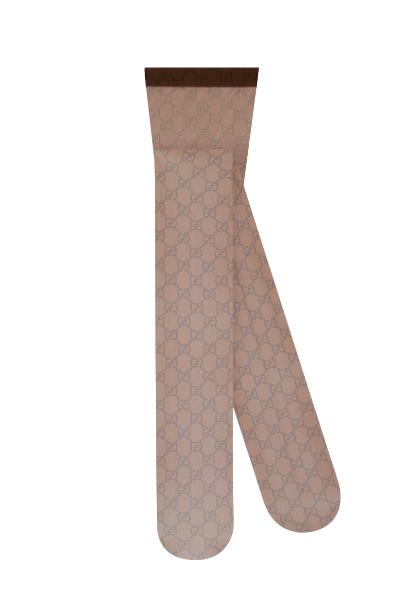 Printed Stretch Nylon Tights