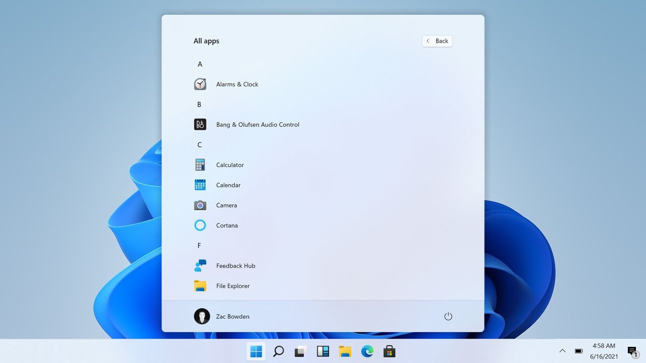 Windows 11 Allappslist Screenshot