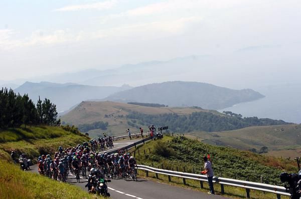 Stunning scenery on the Alto de Jaizkibel climb.