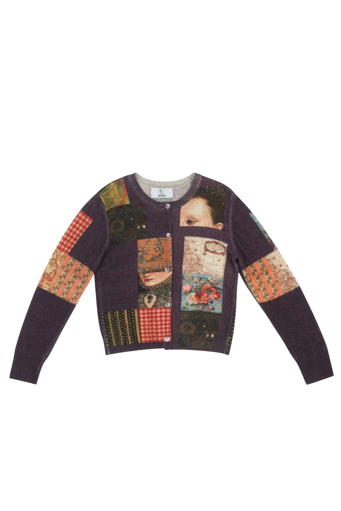 HADES, The Opposites Patchwork Cardigan