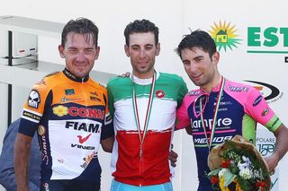 Francesco Reda, Vincenzo Nibali and Diego Ulissi.