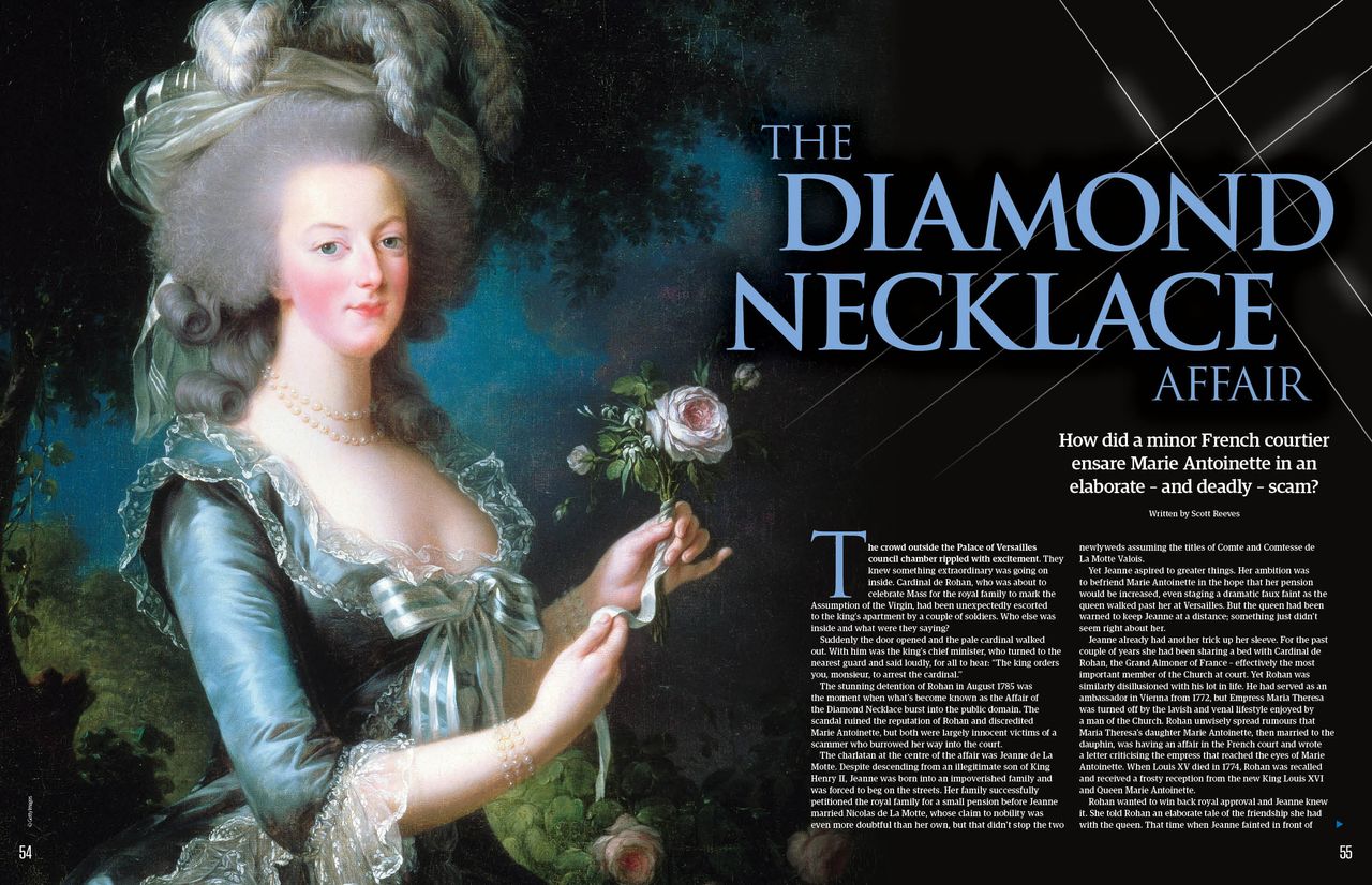 The Diamond Necklace Affair, All About History 121