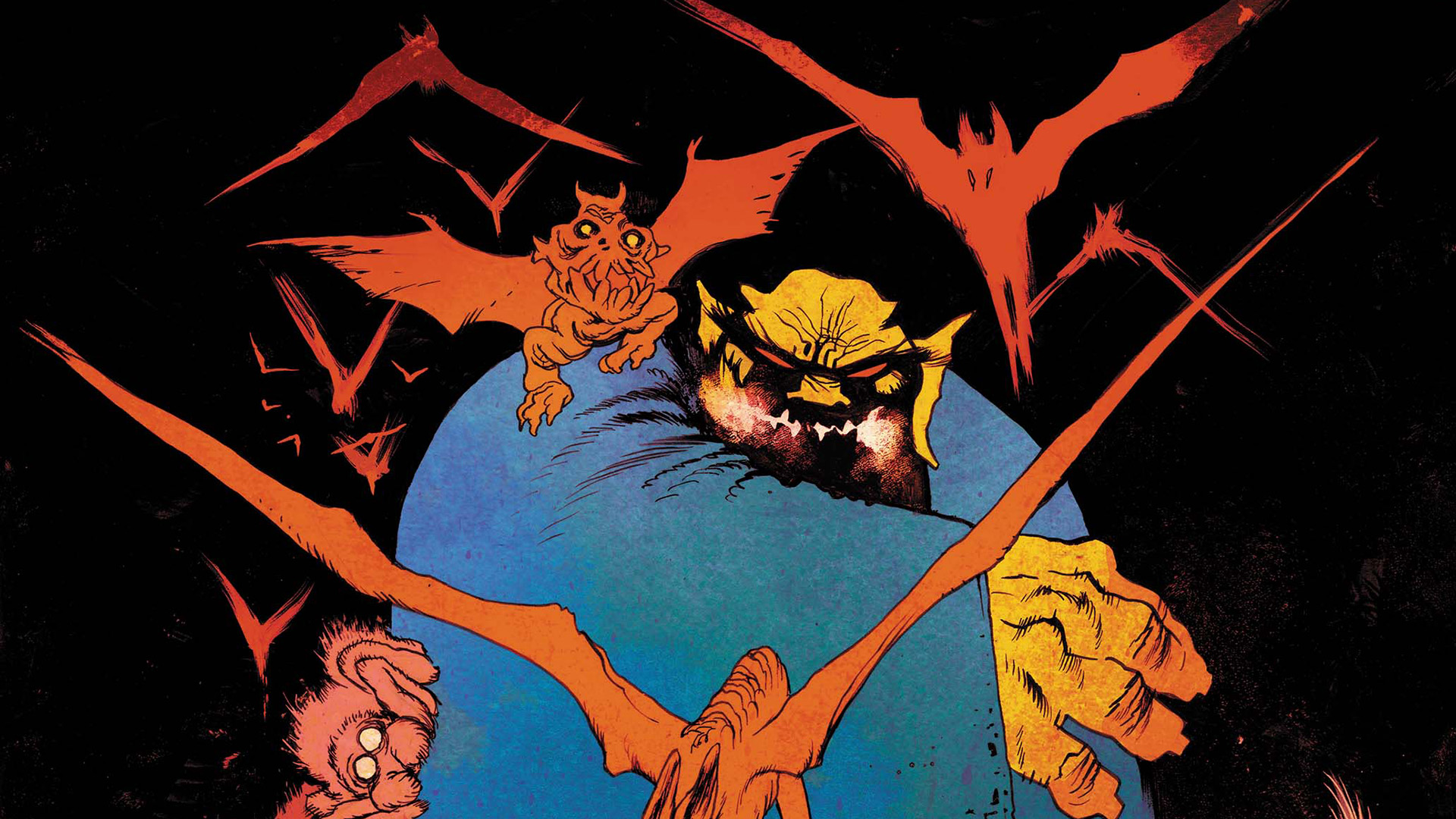 Art from The Demon #1.