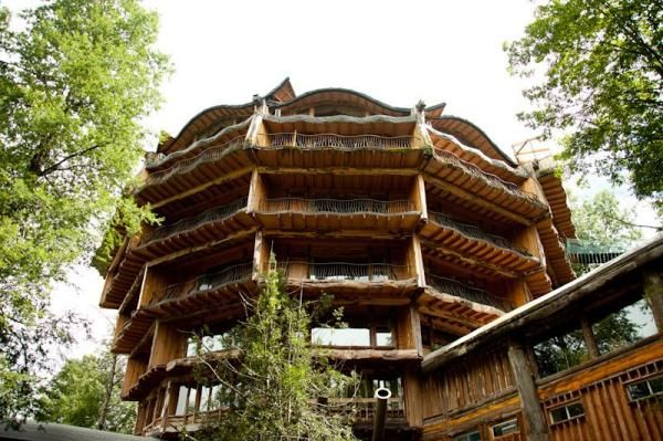 Huilo Huilo hotel aka Ewok Village