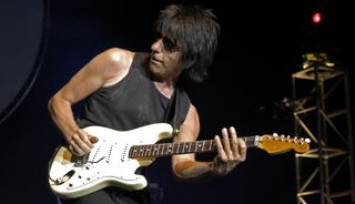 Jeff Beck performs at the Concord Pavilion in Concord, California on August 1, 2003