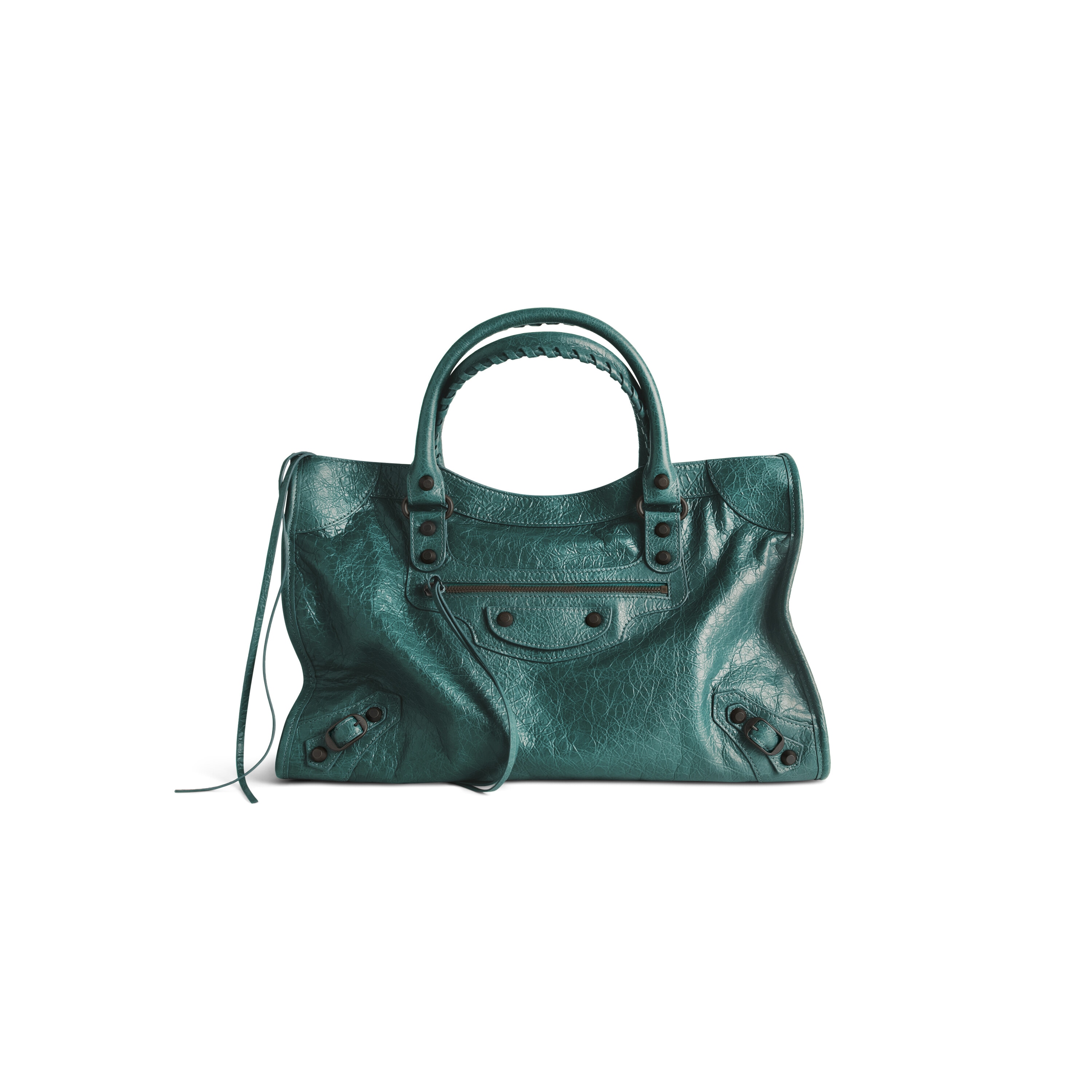 Women's Le City Bag Medium in Dark Emerald