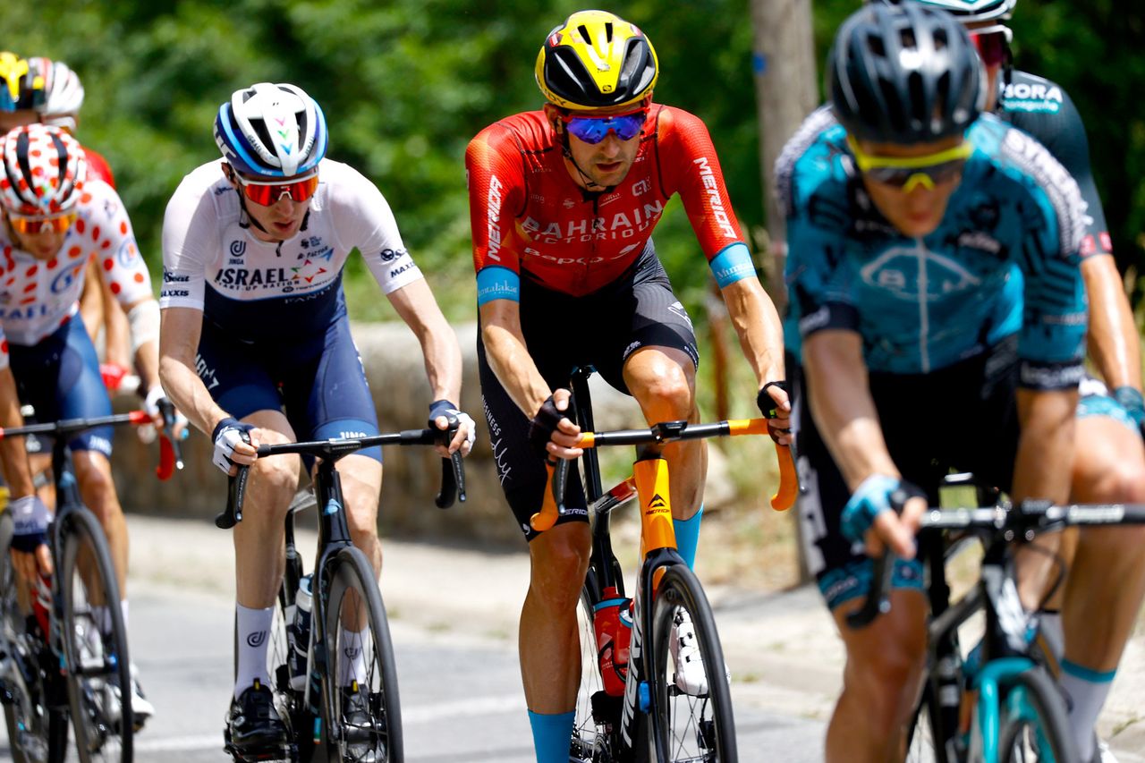 Tour de France 2021 108th Edition 15th stage Ceret Andorra La Vella 1913 km 11072021 Wouter Poels NED Bahrain Victorious photo Luca BettiniBettiniPhoto2021