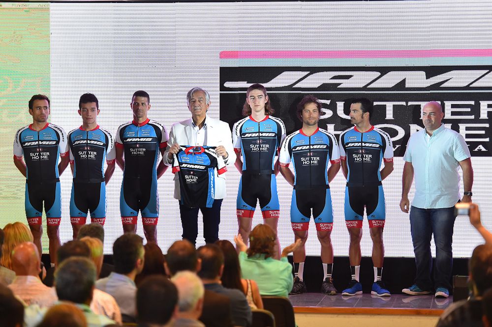 Lucas Sebastain Haedo with Team Jamis at the Tour de San Luis in 2015