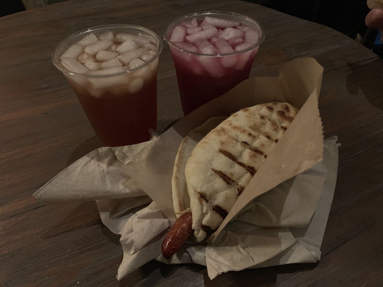 SWGE Ronto Roasters Wrap and drinks