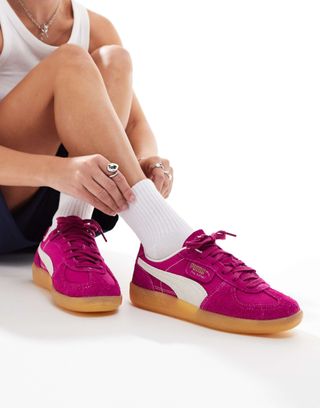 Puma Palermo Vintage Trainers in Pink