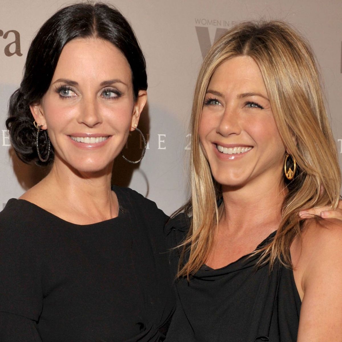 Courteney Cox Comments on Jennifer Aniston Being Dragged into Brad Pitt