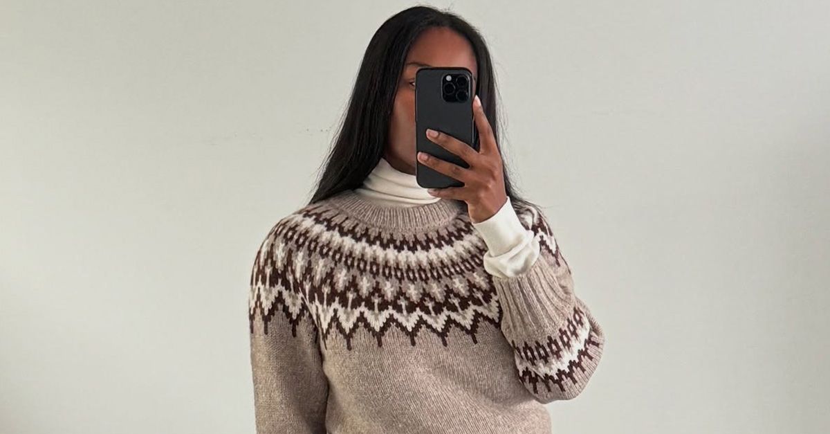 Turtlenecks Layered Under Sweaters Will Be Everywhere in 2026