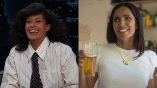 Tracee Ellis Ross on Jimmy Kimmel Live! and Padma Lakshmi on Top Chef.