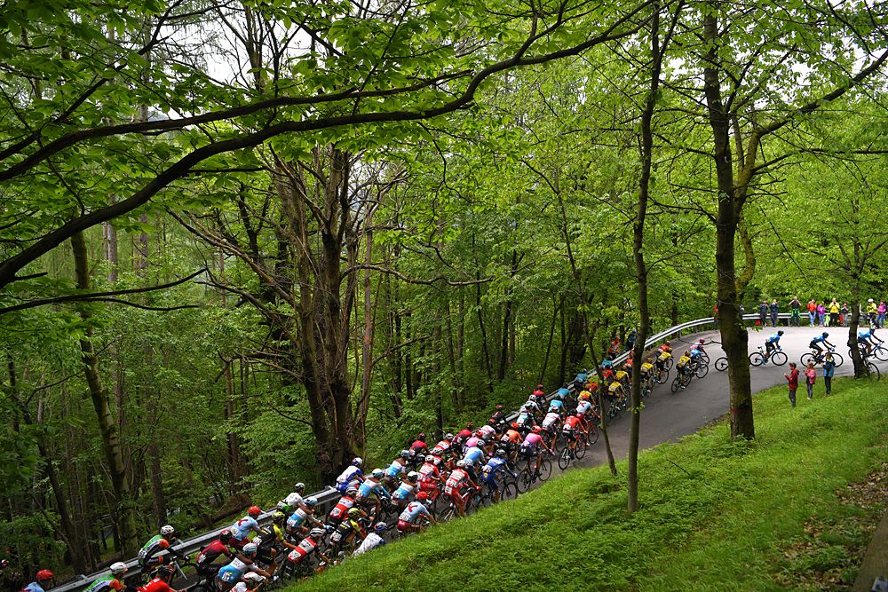 Stage 16 of the Giro d'Italia routed over the Mortirolo