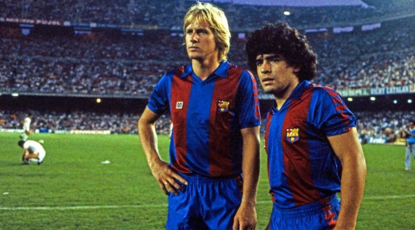 Bernd Schuster Diego Maradona Lionel Messi